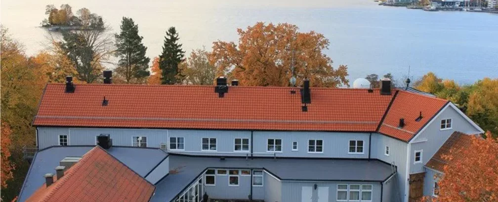 Ett tak i Lidingö