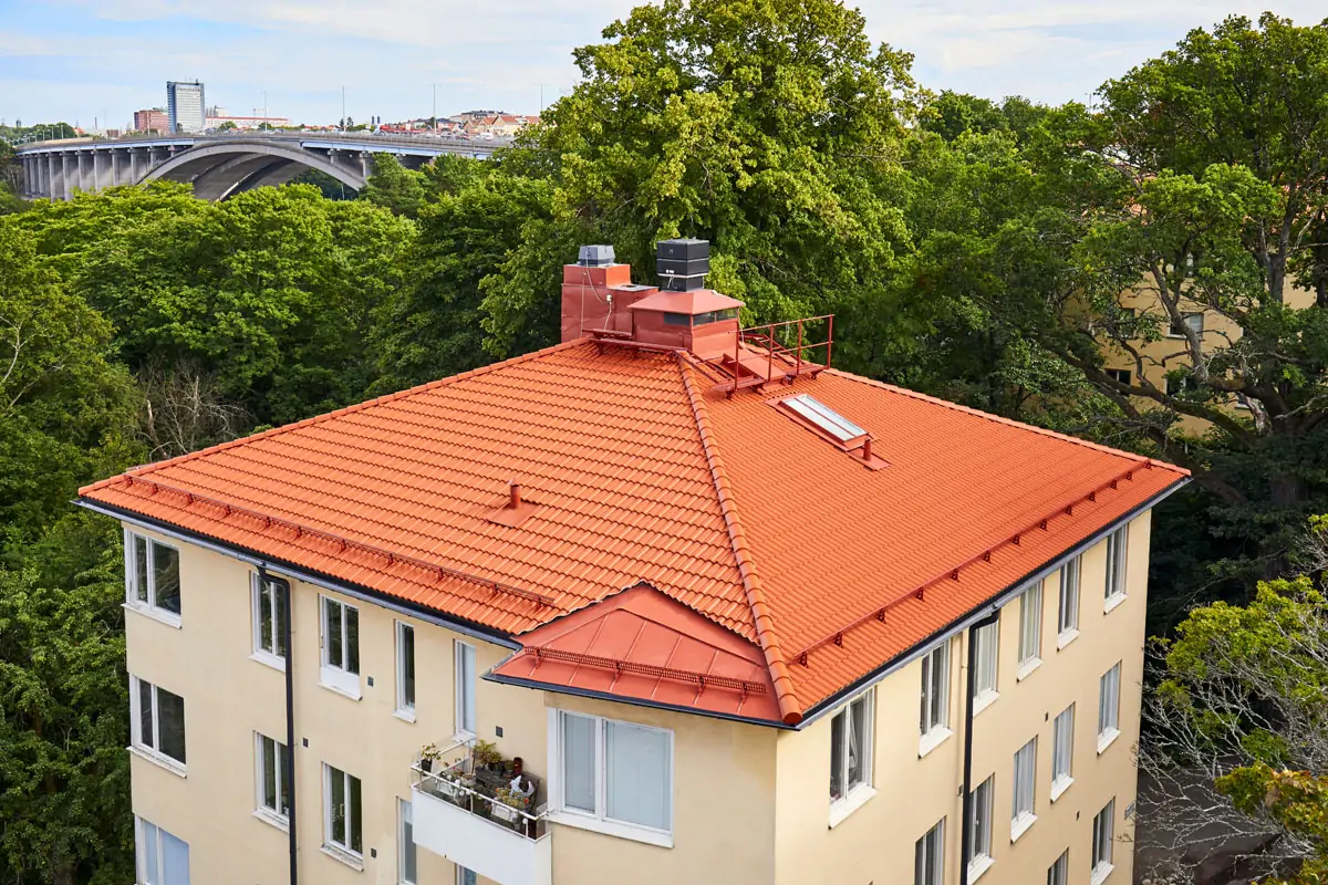 Takläggning – Svartviksvägen