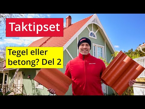 Taktipset – Välja tegel eller betongpannor – del 2