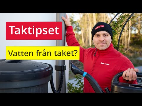 Taktipset – Bättre vatten till växterna