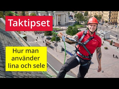 Taktips – Hur man använder lina och sele