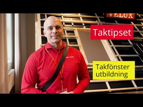 Taktipset – Takfönster utbildning